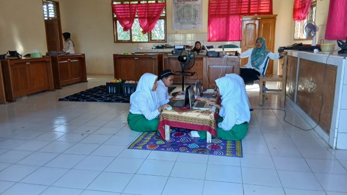 UNBK Hari Kedua di MTsN 5 Sarolangun Berjalan Lancar